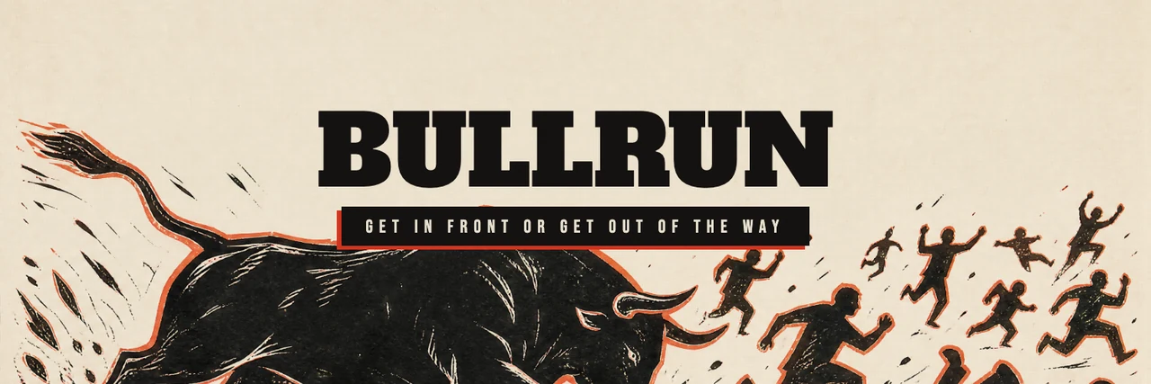 BULLRUN, Five marks, one for each tribe on the timeline