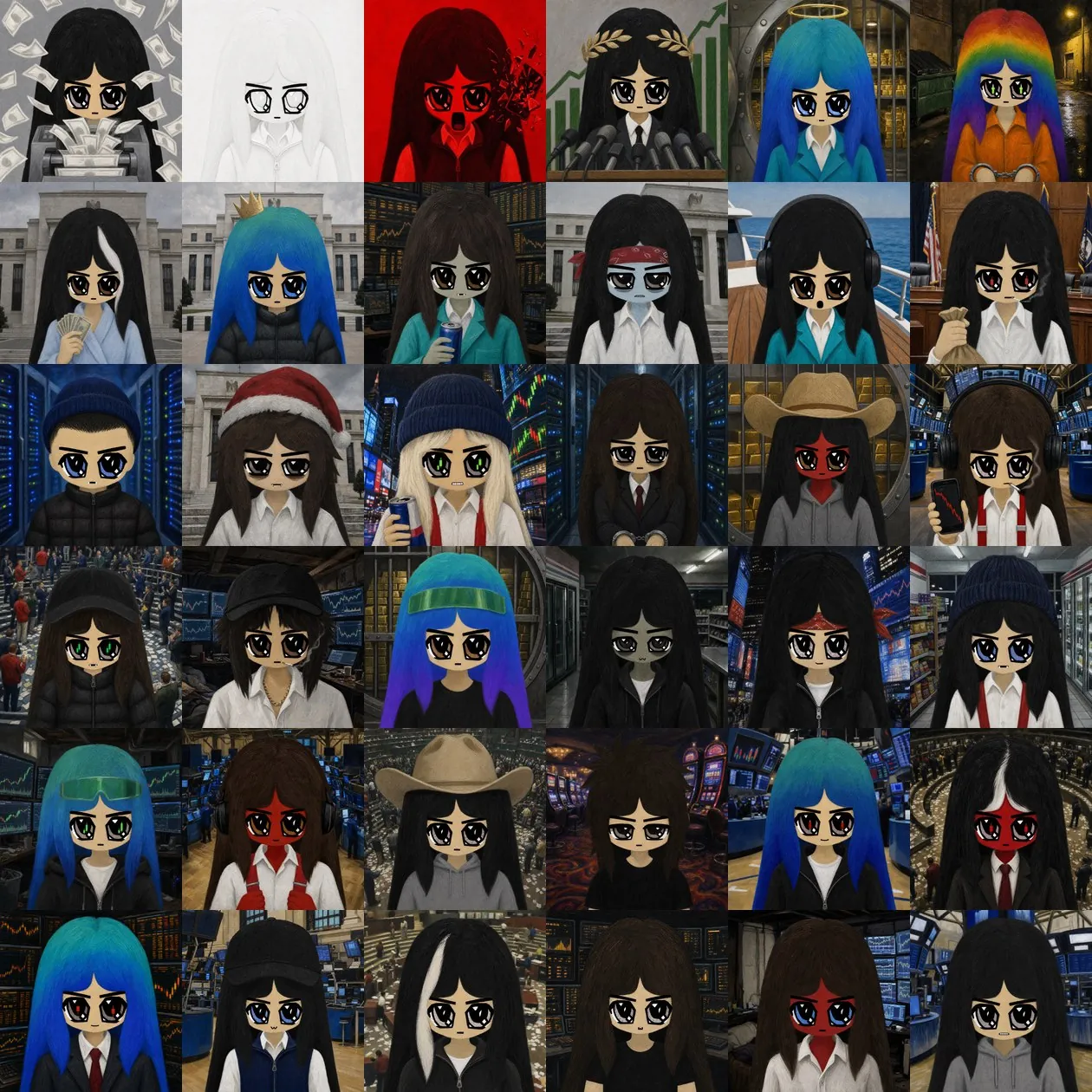 DEGEN COUSINS, 444 Solana PFPs, rebuilt whole