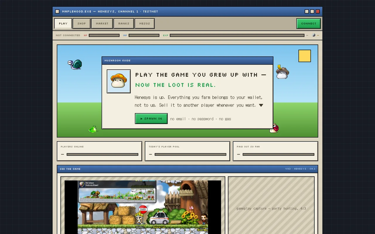 Live site