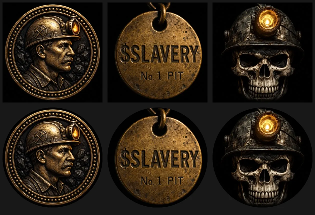 $SLAVERY · No. 1 Pit