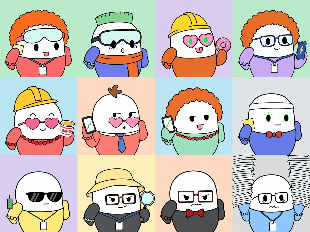 PUMPERS, 50 PFPs in pump.fun's own avatar system + live site